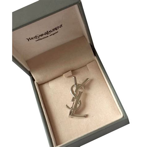 ysl mens brooch